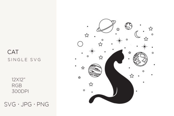 Black Cat Logo, Pet Svg Icon: A Versatile Digital Asset for Modern Creators