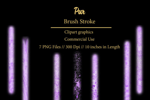 Integrating Pur Brush Stroke Clipart Elements into Your Creative Workflow