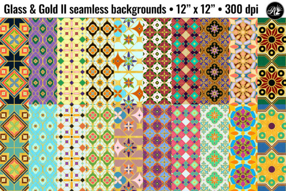 Mastering Glass and Gold Geometric, Tiled Designs for Professional Results