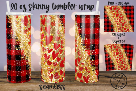 Mastering the Workflow for Your Valentines Glitter Buffalo Plaid Tumbler Designs