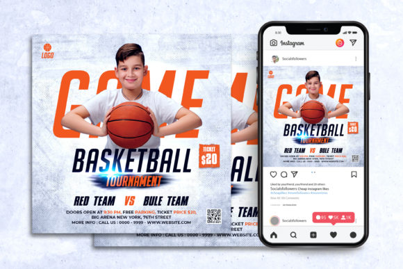 Strategic Visual Communication: Maximizing Impact with a Basketball Flyer