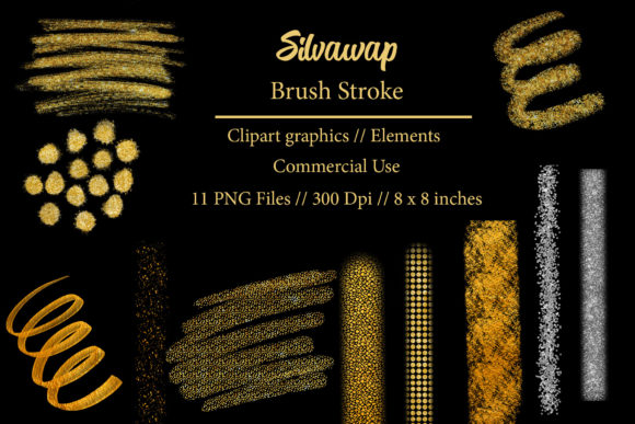 Unleashing Creativity with High-Resolution Brush Stroke Clipart